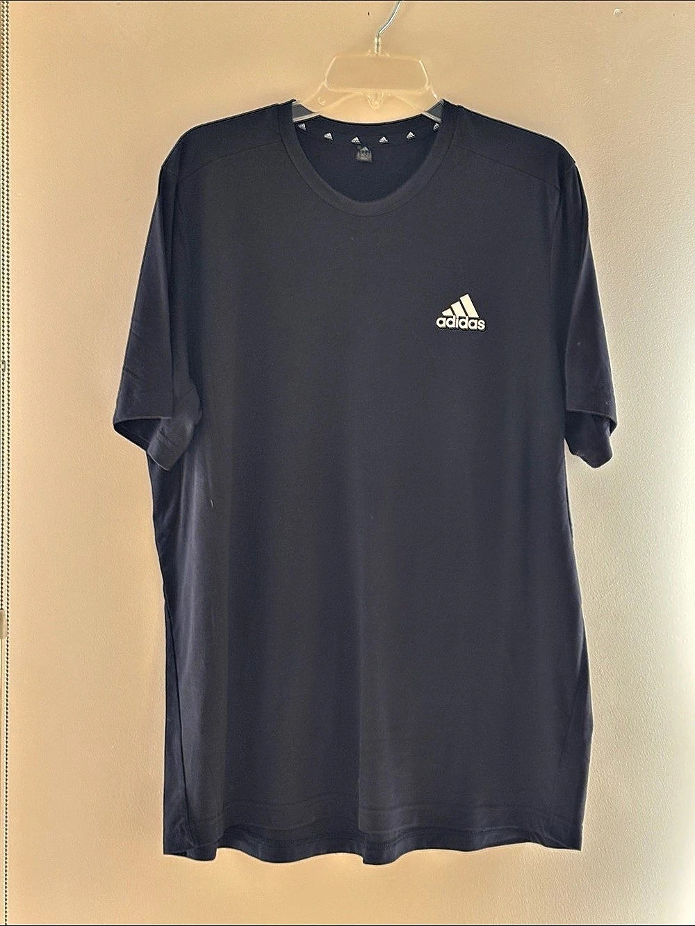 adidas Primegreen Logo Tee Men's Black Short Sleeve Tee XL